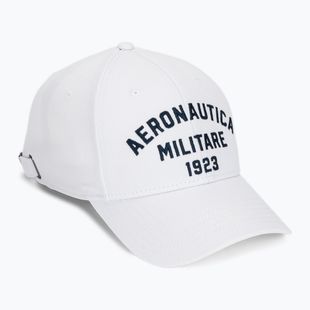 Vyriška kepurė su snapeliu Aeronautica Militare HA1104UCT02 off white