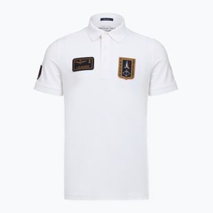 Vyriški marškinėliai Aeronautica Militare PO1927UP00191 Polo off white