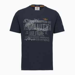 Vyriški marškinėliai Aeronautica Militare TS2535UJ00641 navy blue
