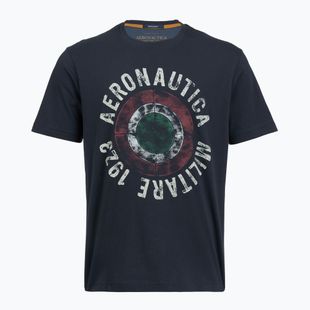 Vyriški marškinėliai Aeronautica Militare TS2538UJ00727 navy blue