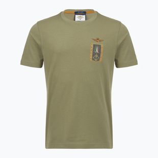 Vyriški marškinėliai Aeronautica Militare TS2535UJ00641 lichen green