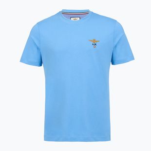 Vyriški marškinėliai Aeronautica Militare TS1580UJ00372 silver lake blue