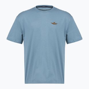Vyriški marškinėliai Aeronautica Militare TS2535UJ00641 dusty blue