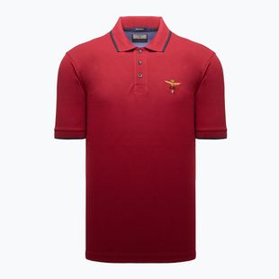 Vyriški polo marškinėliai Aeronautica Militare 262PO1308UP00082 Polo tibetan red