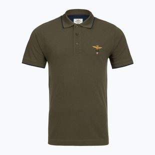 Vyriški polo marškinėliai Aeronautica Militare 262PO1308UP00082 Polo verde scuro