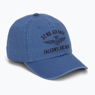 Vyriška kepurė su snapeliu Aeronautica Militare HA1252UCT02476 high tide blue