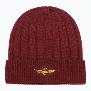Vyriška žieminė kepurė Czapka Aeronautica Militare 262CU0098UL00485 bordeaux