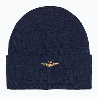 Vyriška žieminė kepurė Czapka Aeronautica Militare 262CU0099UL00949 Blu Navy