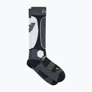 Slidinėjimo kojinės EA7 Emporio Armani nero/antracite/bianc