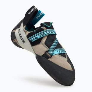 Moteriški laipiojimo batai SCARPA Veloce light gray/maldive