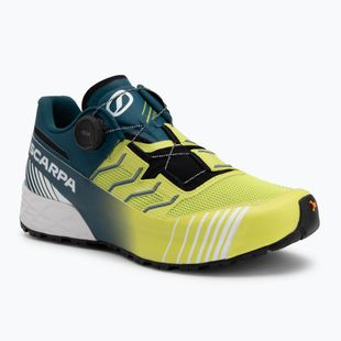 Vyriški bėgimo batai SCARPA Ribelle Run Kalibra HT lime green/deep lagun