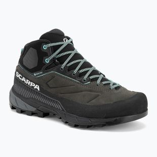 Moteriški priėjimo prie trasų batai SCARPA Rapid XT Mid GTX shark/aqua