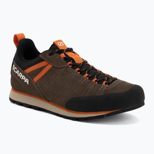 Vyriški žygio batai SCARPA Crux 2 caribou/rust orange