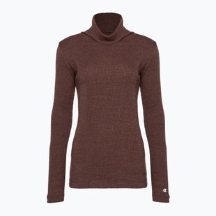 Champion moterų marškinėliai ilgomis rankovėmis Rochester ryškiai juodi