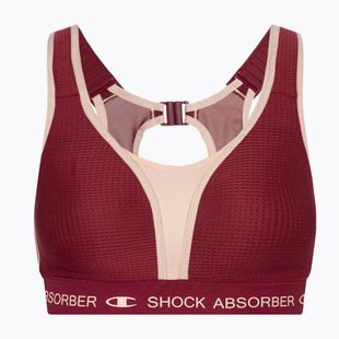 Treniruočių liemenėlė Shock Absorber Ultimate Run Bra Padded tibetan red