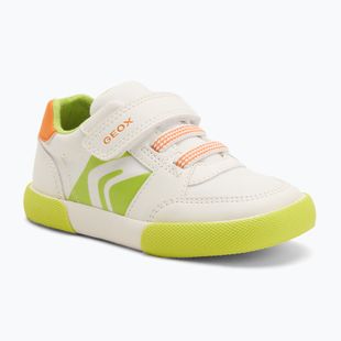 Vaikiški batai Geox Gisli white/fluo green