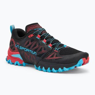 Moteriški bėgimo batai La Sportiva Bushido III GTX black/ hibiscus