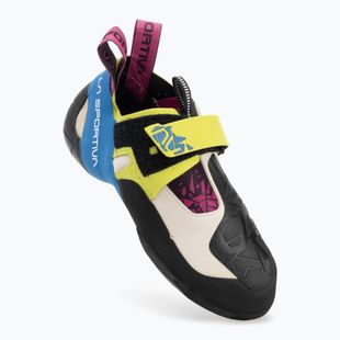Moteriški laipiojimo batai La Sportiva Skwama apple green/cobalt blue