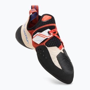 Moteriški laipiojimo bateliai  La Sportiva Solution white/lily orange