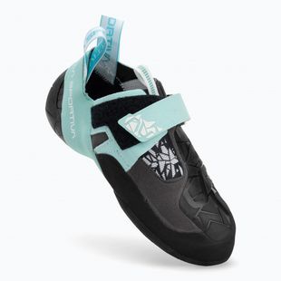 La Sportiva Skwama Vegan carbon / turquoise moteriški laipiojimo bateliai