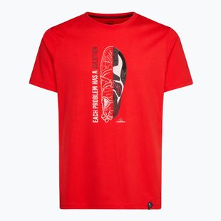 Vyriški marškinėliai La Sportiva Solution mountain red