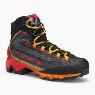 Vyriški aukštų kalnų batai La Sportiva Aequilibrium Hike GTX carbon/ yellow