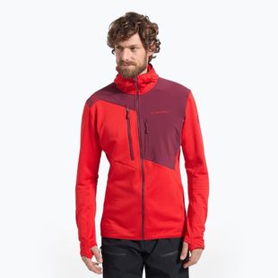 Vyriškas termoaktyvus džemperis La Sportiva Lucendro Thermal Hoody mountain red/redwood