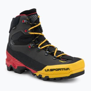 Vyriški alpinistiniai batai La Sportiva Aequilibrium LT GTX black/yellow