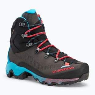 Moteriški trekingo batai La Sportiva Aequilibrium Trek GTX carbon/malibu blue