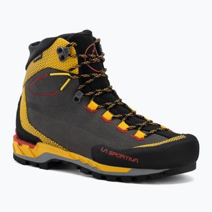 Vyriški aukštumų batai La Sportiva Trango Tech Leather GTX black/yellow