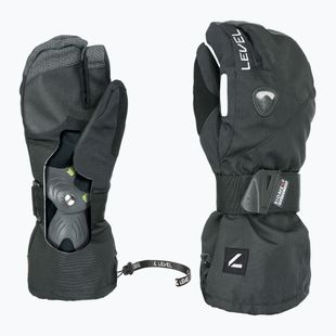 Vyrų slidinėjimo pirštinės Level Fly Trigger black