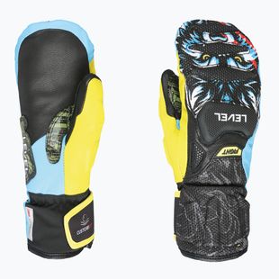 Vaikiškos slidinėjimo pirštinės Level Sq Jr Cf Mitt yellow/blue