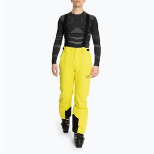 Vyriškos slidinėjimo kelnės EA7 Emporio Armani Ski Kitzbuhel Protectum blazing yellow