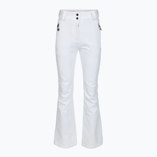 Moteriškos slidinėjimo kelnės EA7 Emporio Armani Ski Kitzbuhel High Waisted Softshell white