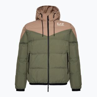 Vyriška striukė EA7 Emporio Armani Train Athletic Colour Block Padded beetlee