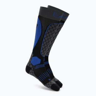 Slidinėjimo kojinės EA7 Emporio Armani nero/antra/lapis blu