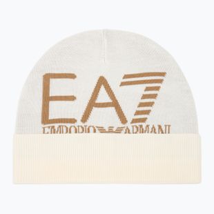 Žieminė kepurė EA7 Emporio Armani Mountain Visibility Beanie vanilla ice / tigers eye