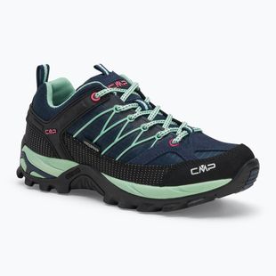 Moteriški trekingo batai CMP Rigel Low Wp blue/acqua