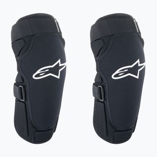 Dviračio kelių apsaugos Alpinestars A-Impact Plasma Pro Knee black/white