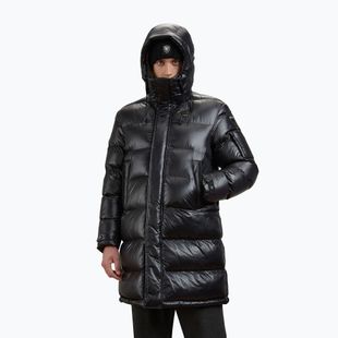 Vyriškas paltas Blauer USA Aldrich black inside beige