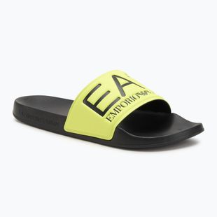 Šlepetės EA7 Emporio Armani Water Sports Visibility yellow flueo / black