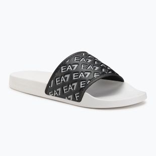 Šlepetės EA7 Emporio Armani Water Sports All Over black / white