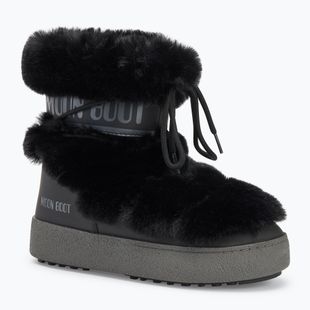Sniego batai Moon Boot Ltrack Faux Fur black