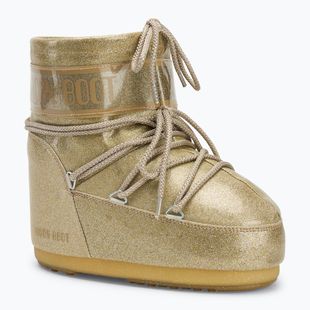 Moteriški sniego batai Moon Boot Icon Low Glitter gold