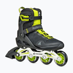 Vyriški riedučiai Rollerblade Macroblade 80 black/lime