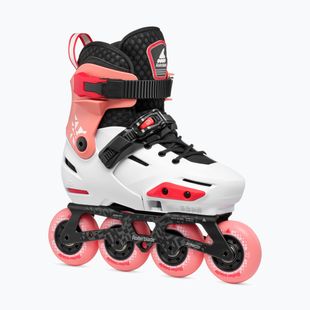 Vaikiški riedučiai Rollerblade Apex Jr platinum/coral