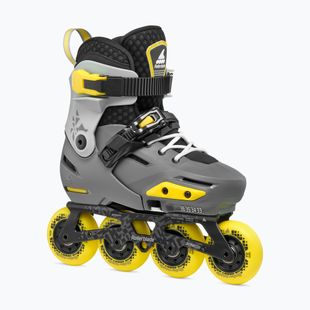Vaikiški riedučiai Rollerblade Apex Jr charcoal/yellow
