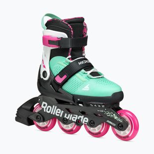 Vaikiški riedučiai Rollerblade Microblade XT Jr black/sea green
