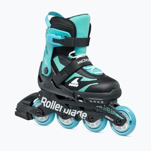 Vaikiški riedučiai Rollerblade Microblade Jr black/light blue