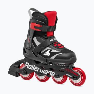Vaikiški riedučiai Rollerblade Microblade Jr black/red